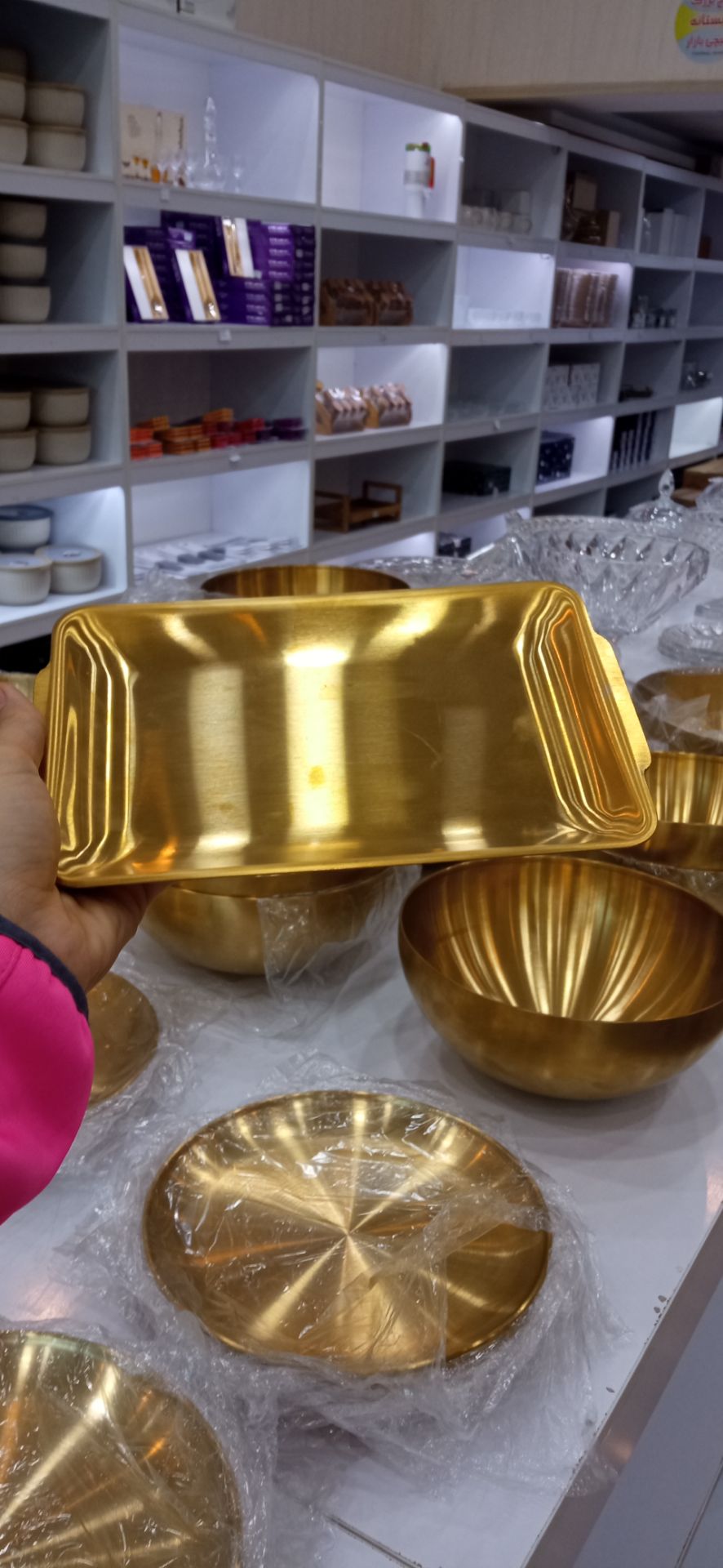سینی طلای 14/22
